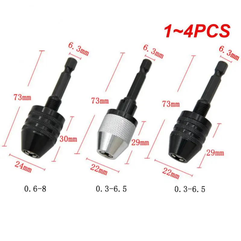 

1 ~ 4 шт. адаптер патрона для дрели простой в использовании легкий дизайн круглая ручка Деревообрабатывающие инструменты Отвертка ударный Драйвер адаптер