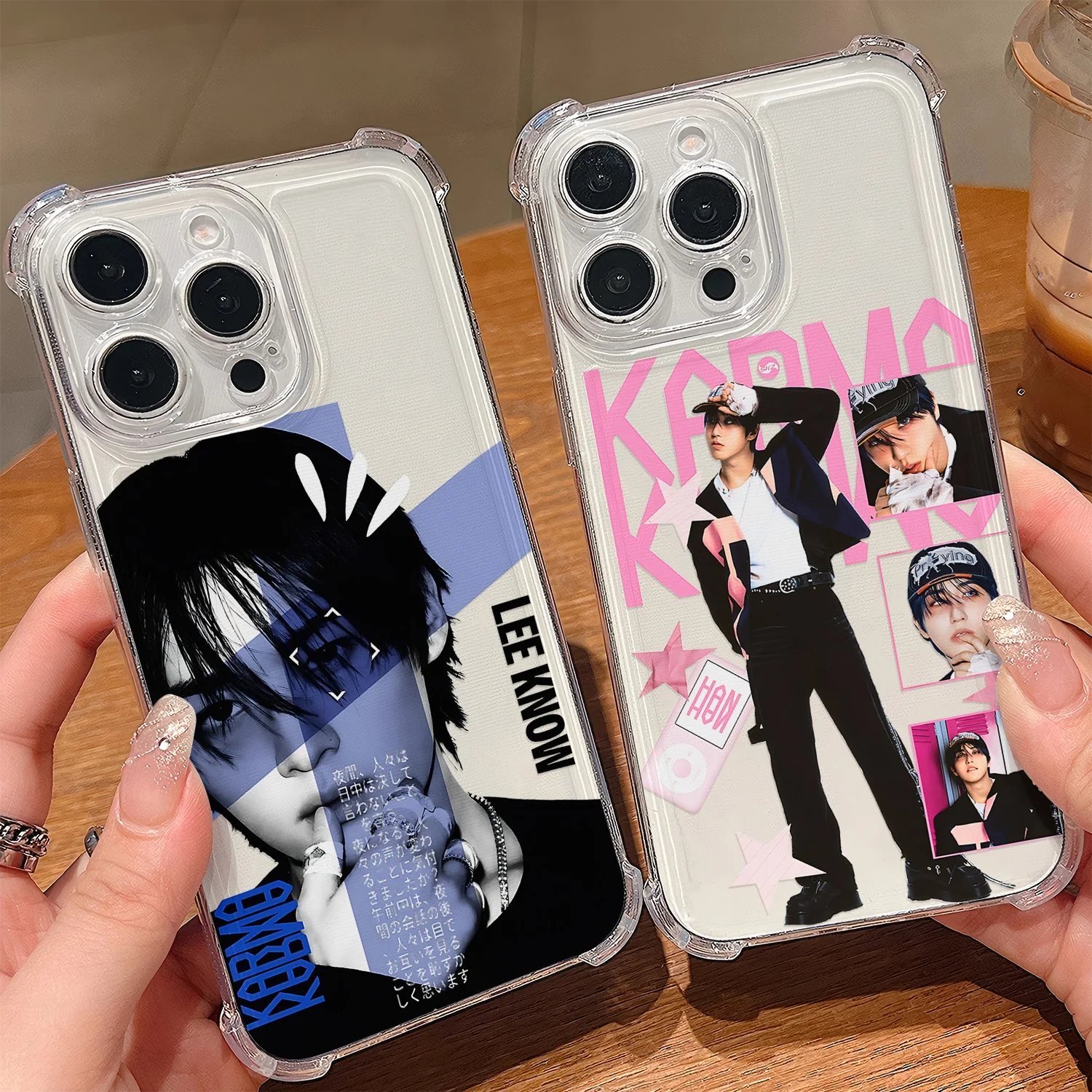 Crystal Clear Anti-Fall TPU Phone Case