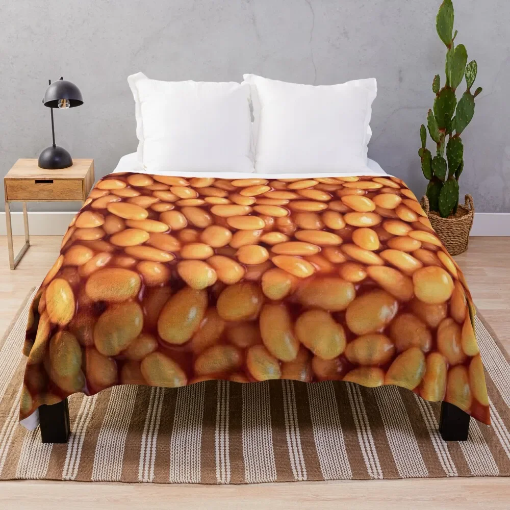 

Bean Print Throw Blanket blankets and blankets Softest Blanket