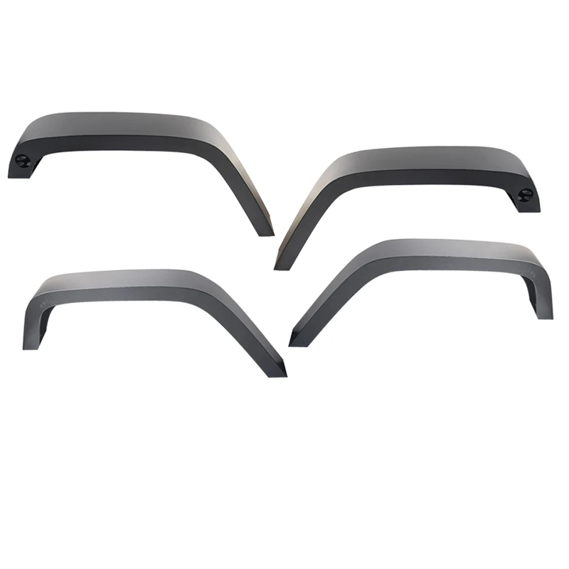 

Offroad Black Crusher Flares for Jeep Wrangler JK Aluminum Fender fender Guard Wheel Eyebrow 4X4 accessory maiker manufacturer