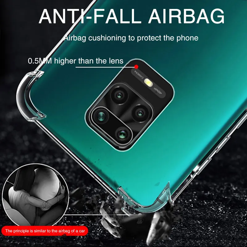 Shockproof Transparent Silicone Phone Case