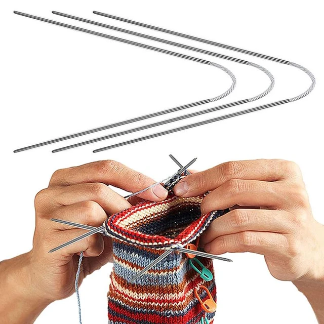 Magic Loop (How to knit in the round with circular knitting needles)