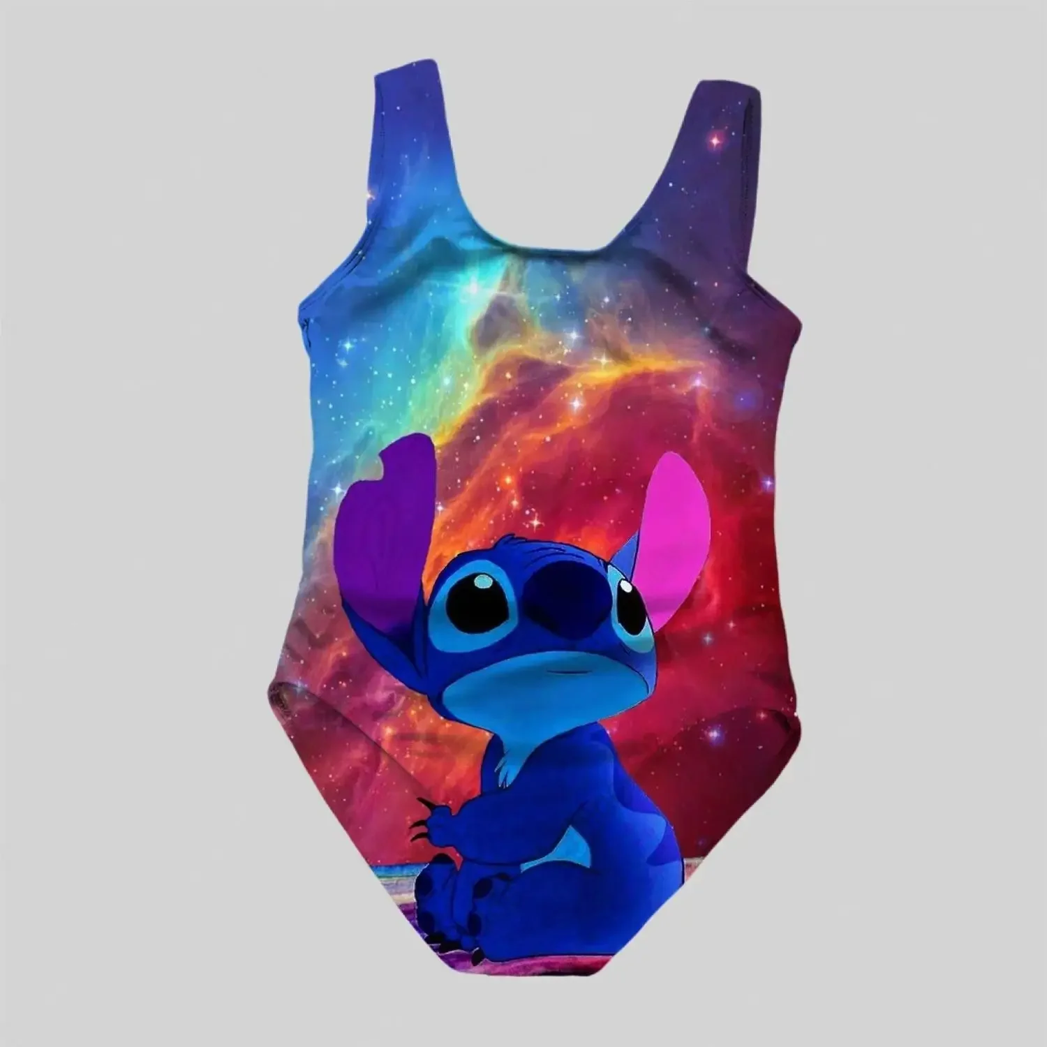 New Summer One-Piece Swimsuit Girl Cartoon Fashion Cute 3d Printed Women's Swimsuit Sleeveless Beach Vacation Sports Swimsuit 3