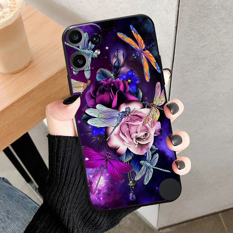 Luxury Fashion Black Silicone Back Cover - Soft TPU Shell Case