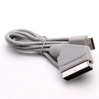 1.8M High quality Audio Video Scart Cable for Playstation 1 Console game scart AV cord for PS/PS1