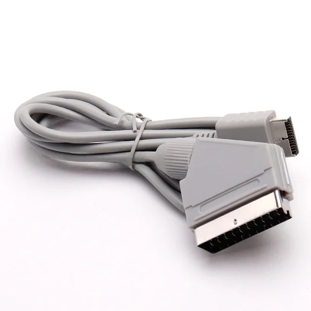 1.8M High quality Audio Video Scart Cable for Playstation 1 Console game scart AV cord for PS/PS1