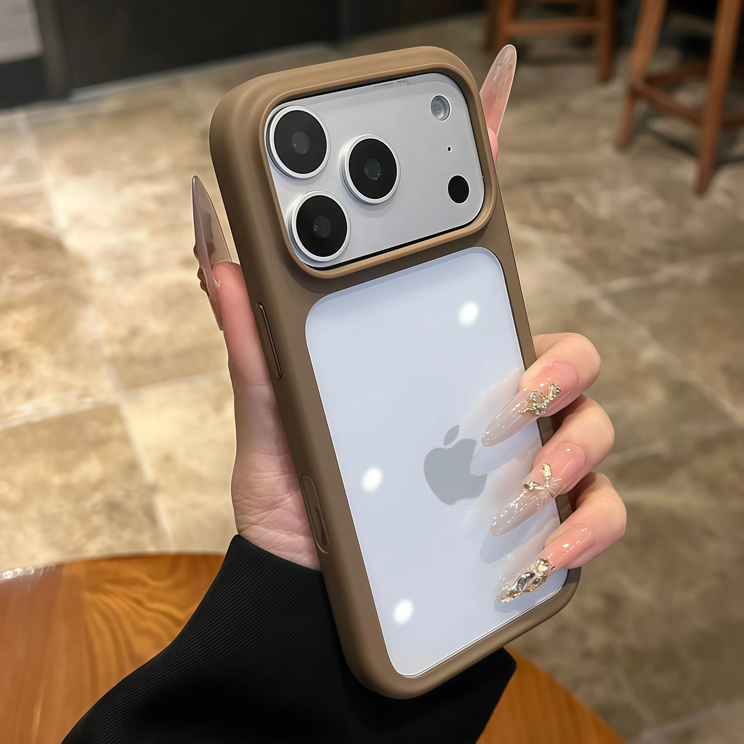 Advanced Silicone Soft Edge Transparent Shockproof Phone Cover Gift