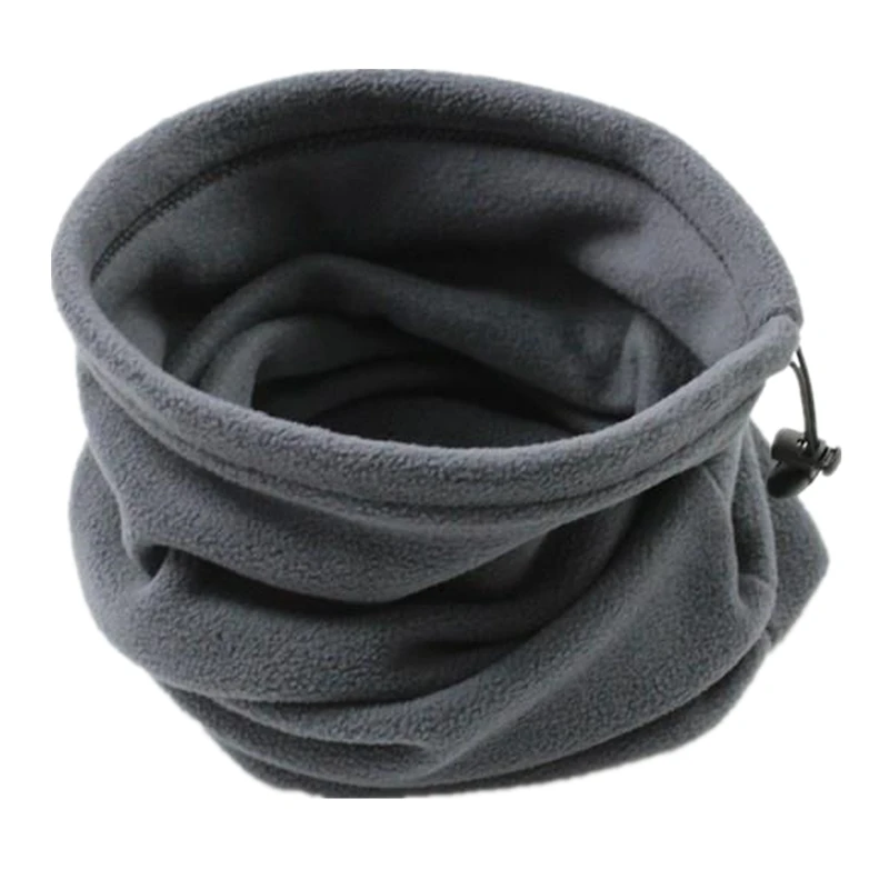 Polar Fleece Neck Tube Ear Warmer Fishing Skating Running Sport Scarf