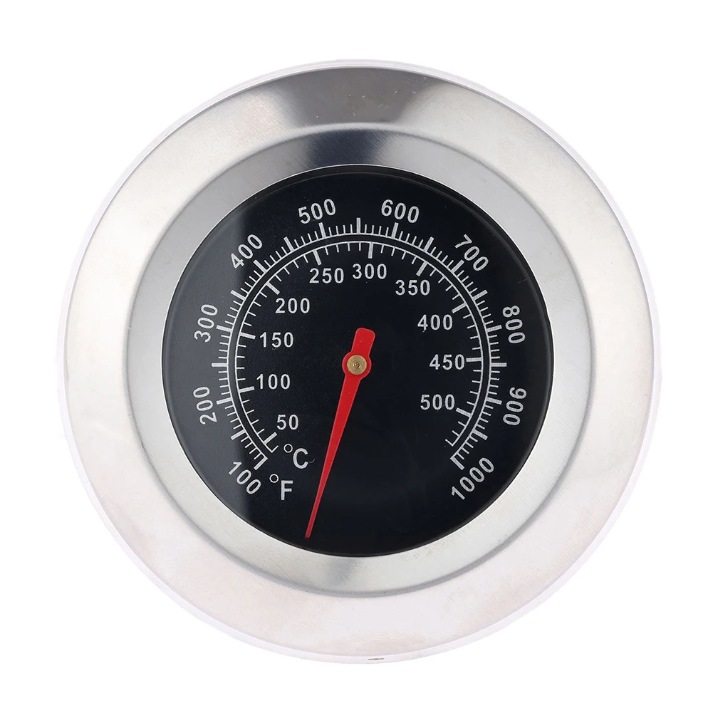 Description Picture 4 of item50-500℃ BBQ Grill Smoker Temperature Barbecue Gauge Stainless Steel Thermometer Or Home Kitchen Cooker Food Thermometer