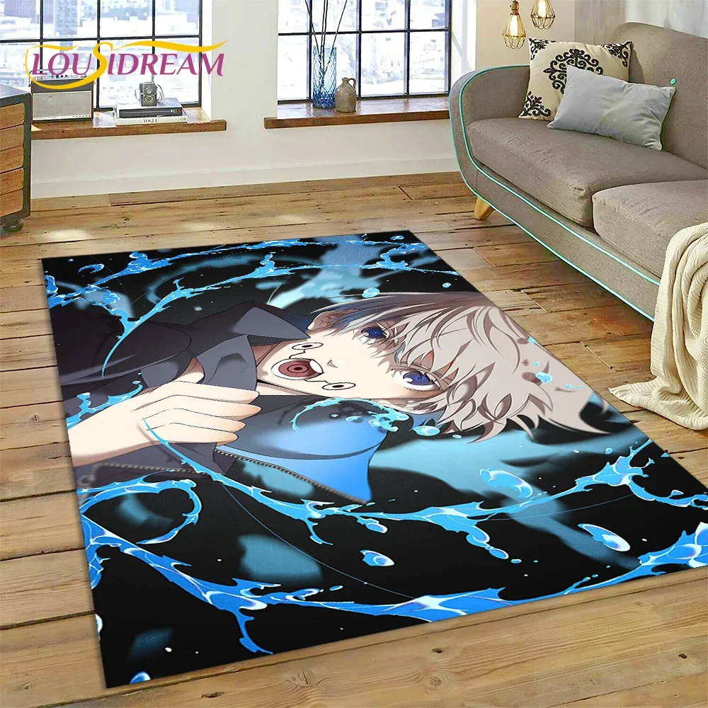 Anime Jujutsu K-Kaisen Gedrukte Vloermat Tapijt 15 Maten Woonkamer Slaapkamer Nachtkastje Vensterbank Badkamer Vloermat Home Decor H8105 80×120Cm