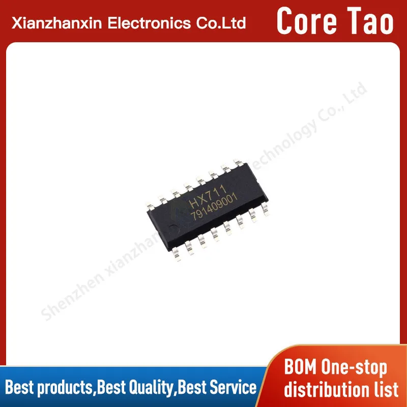 

10PCS/LOT HX711 SOP16 24 precision electronic sensor for IC chip