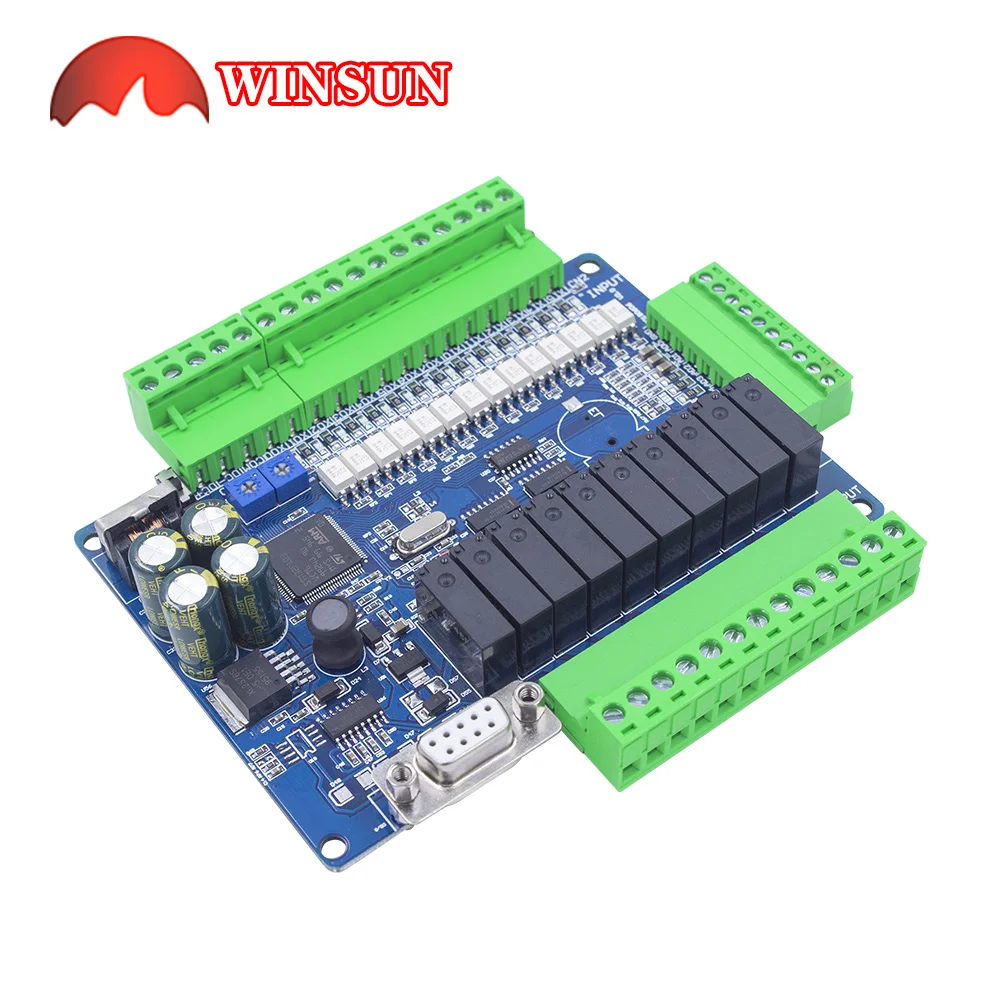 FX3U-24MT 24MR Ʈ  RTU, 4CH 10K ޽, 6CH 3K  PLC14 Է, 10 , 6AD 2DA RS485 RTC