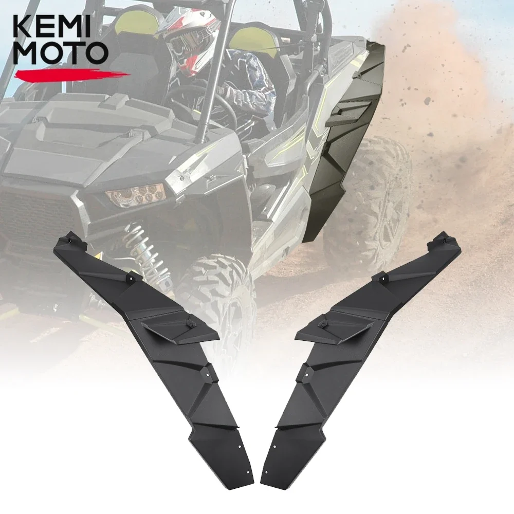 

RZR Wider Extra Full Mud Guards UTV Compatible with Polaris RZR XP 4 1000 2014-2022 2023 Extended Rear Fender Flares