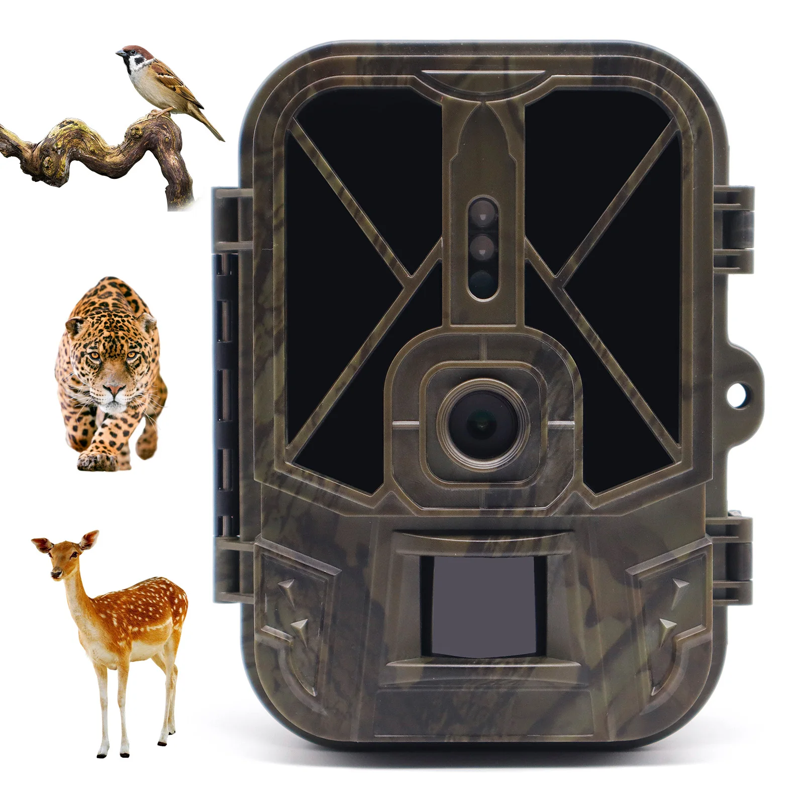 

SuntekCam Wildlife Trail Cameras 50MP 4K IP65 Hunting Camera HC940A 10*AA Battery Night Vision Photo Traps Wireless Surveillance