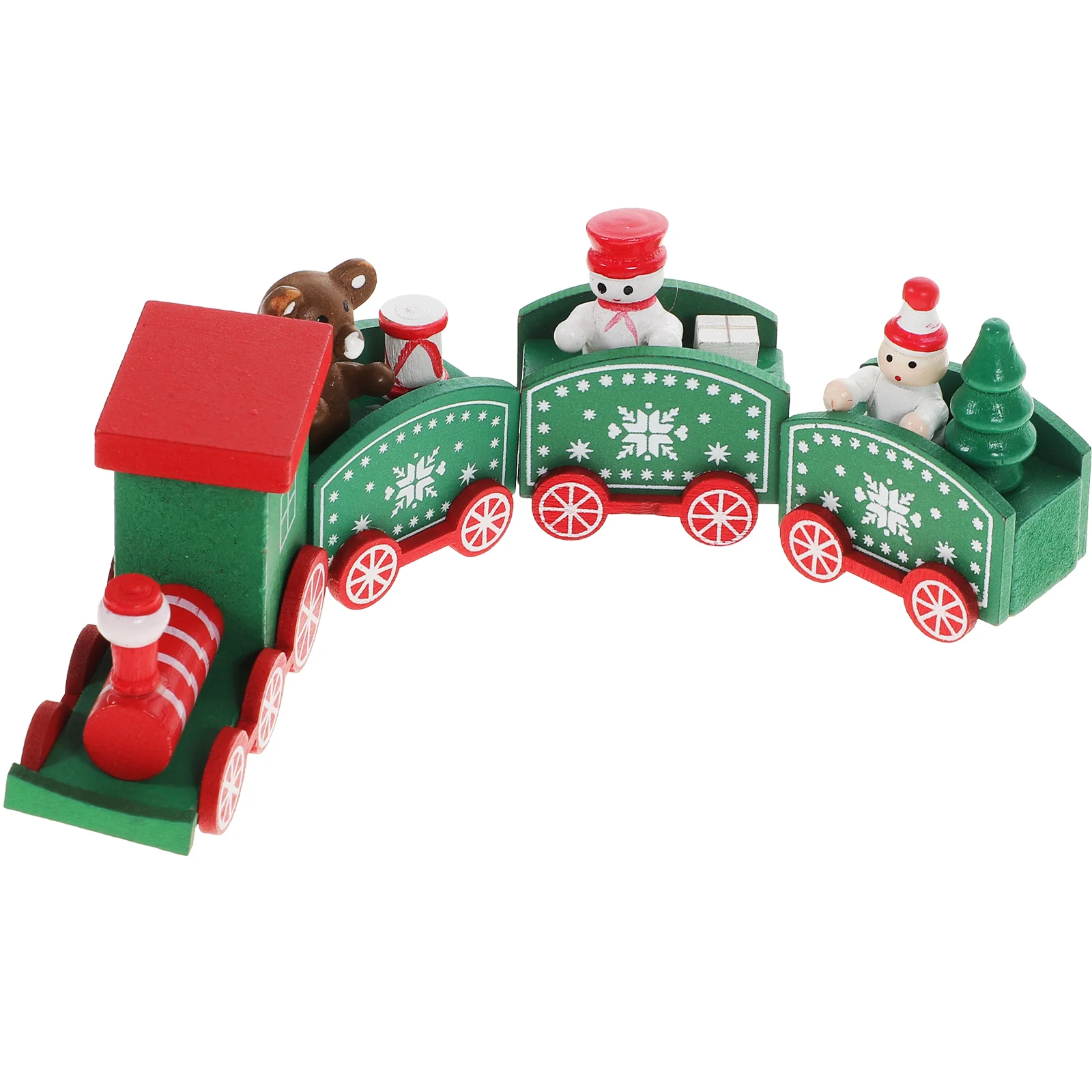 

Funny Children Toy Desk Ornament Wooden Creative Desktop Adornment Bamboo Table Decoration