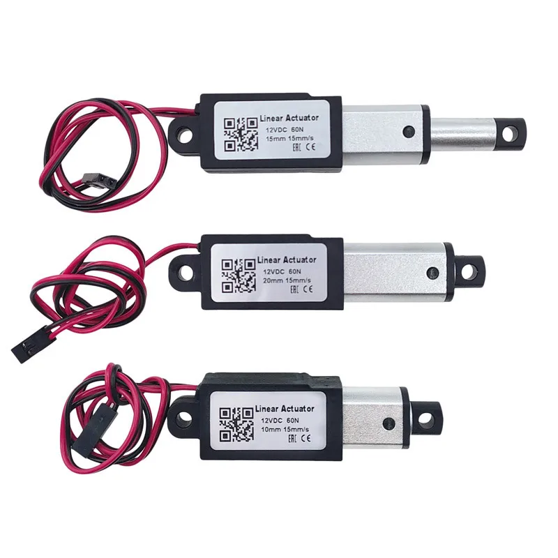 micro atuador linear dc motor curso mini eletrica push rod putter para controles remotos robotica automacao residencial 02