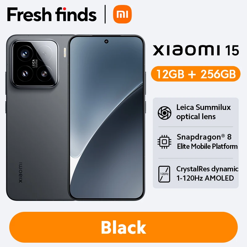 New Xiaomi 15 Smartphone Global Version 50MP Leica camera