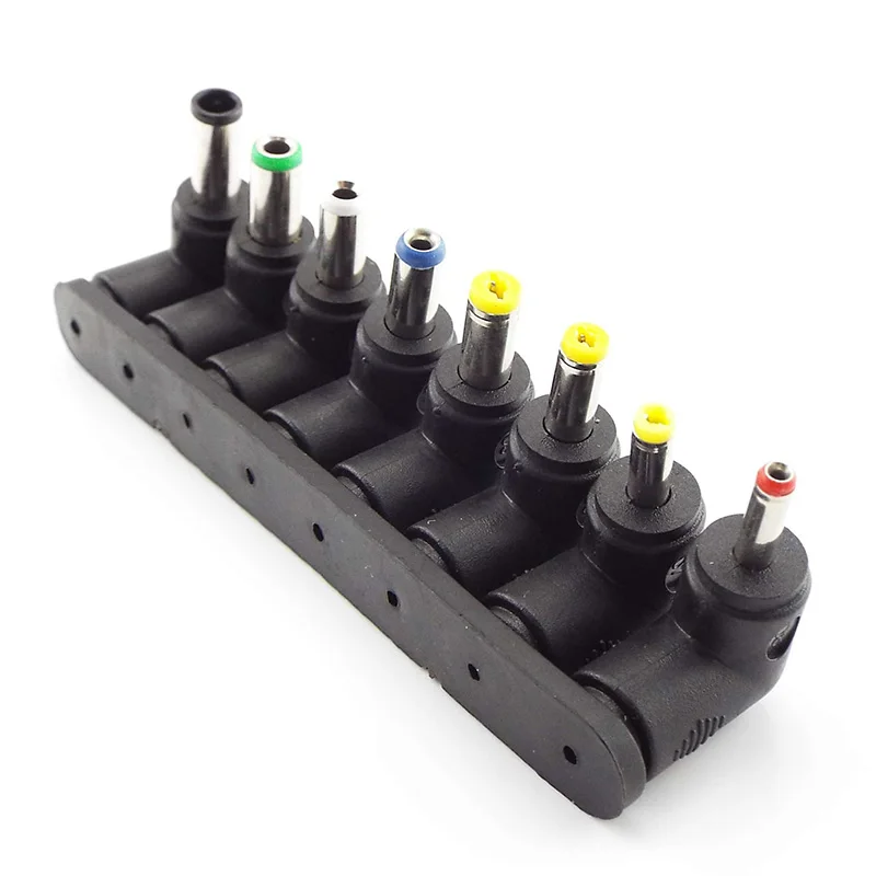 

1pcs Universal Laptop DC Power Supply Adapter Connector Plug AC DC Jack Charger Power Adapter Conversion plug Head Right Angle