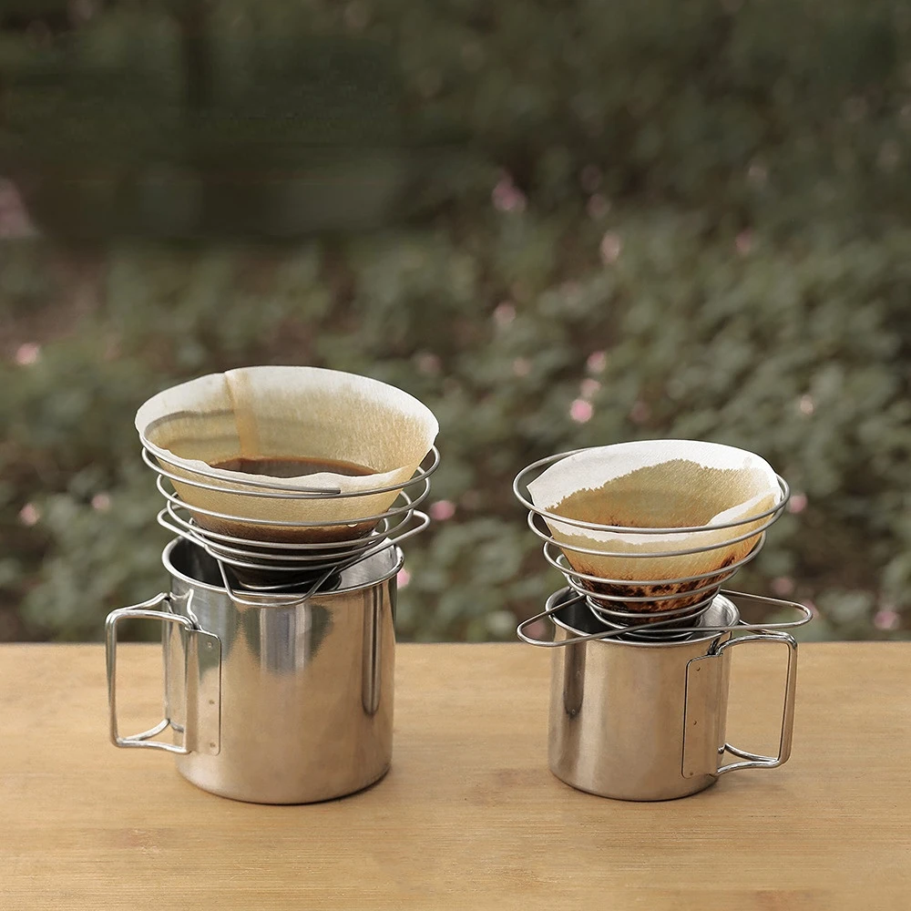 Filtre à Café Réutilisable - Mini filtre pliable, Filtre à café de voy