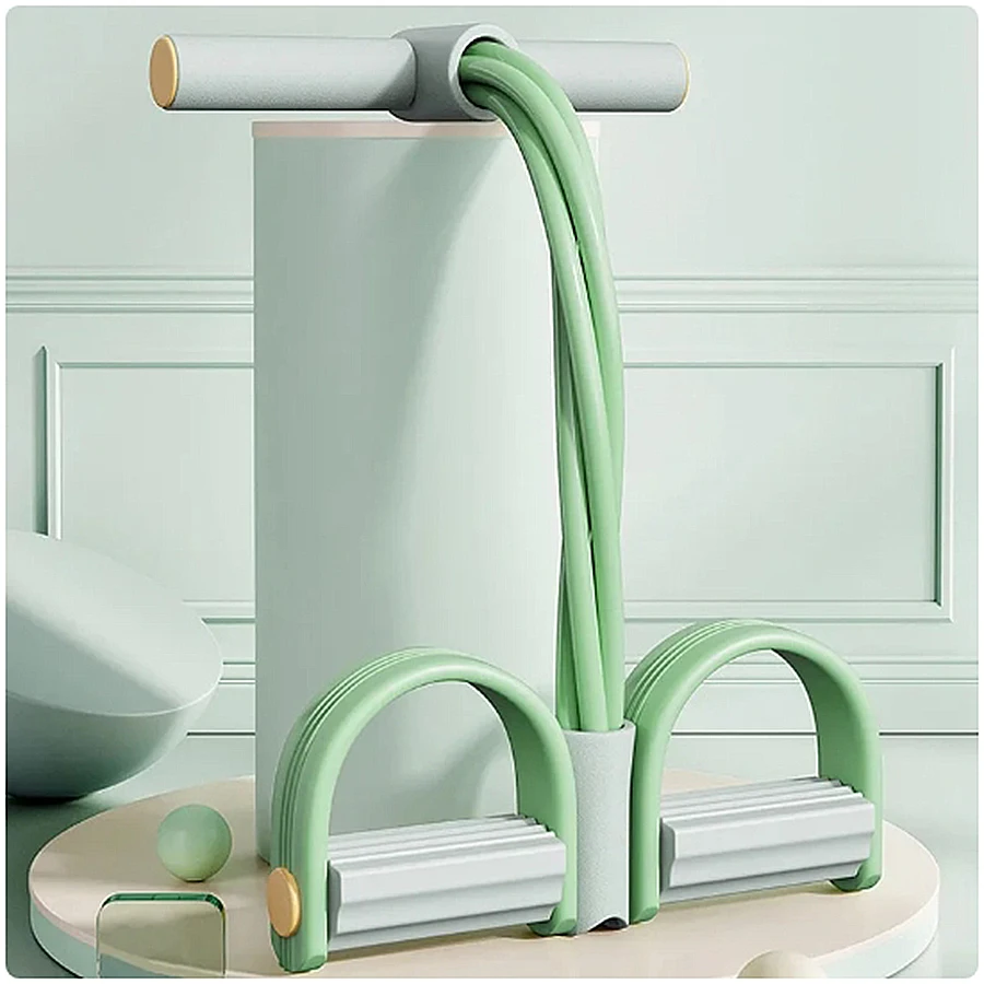 

Педальная эластичная лента для брюшного пресса, тренировочная лента для сидений, подъема рук, ног, тренировочная лента для брюшного пресса, эластичная лента для йоги