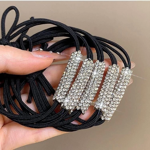 Rhinestone Hair Tie 3