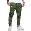 2024 New Cargo Pants Men's Loose Straight sports Clothing Solid color sweatpants Versatile Joggers Woven Casual Male Trousers 5