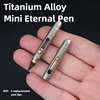 Eternal Pencil Metal Inkless Pen Titanium Alloy Forever Everlasting Pencil Desk Decor Pocket Pen for Writing Keychain Pendant 1