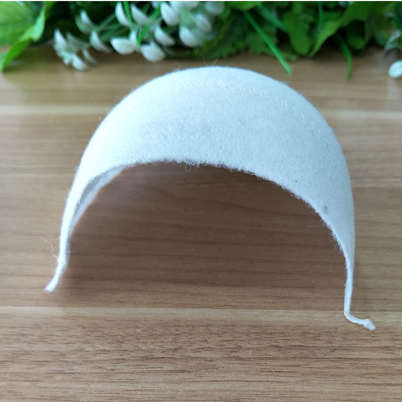 White 6-100Pair Hard Padded Shoulder Pad Encryption High Shoulder Pad for Blazer Dress Clothes Sewing Accessories shoulder pads