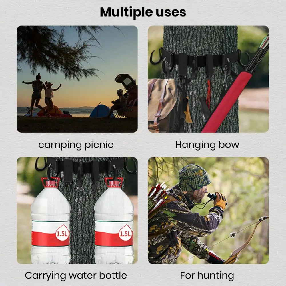 

Camping Accessories Durable Hunting Gear Equipment Hanger Holder with Quick Release Strong Load-bearing for Treestand