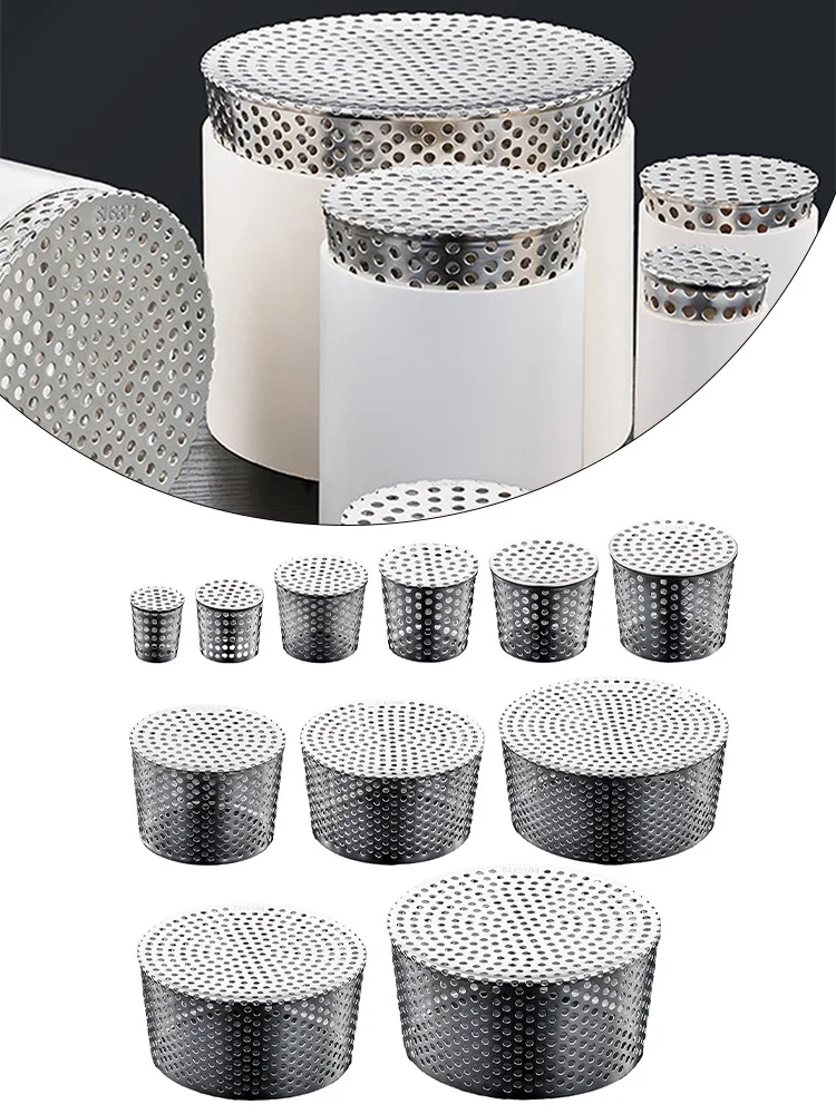 Stainless Steel Anti Blocking Rooftop Floor Drain Cover Hole Drain Screen Strainer For Drainage Outdoor Tool 1