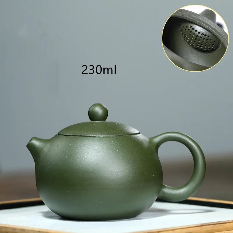 

230mlPurple clay pot Tea Pot Kung Fu Tea Set Teapots Chinese Ceramic Kettle Gift Handmade Xishi pot with ball hole cover