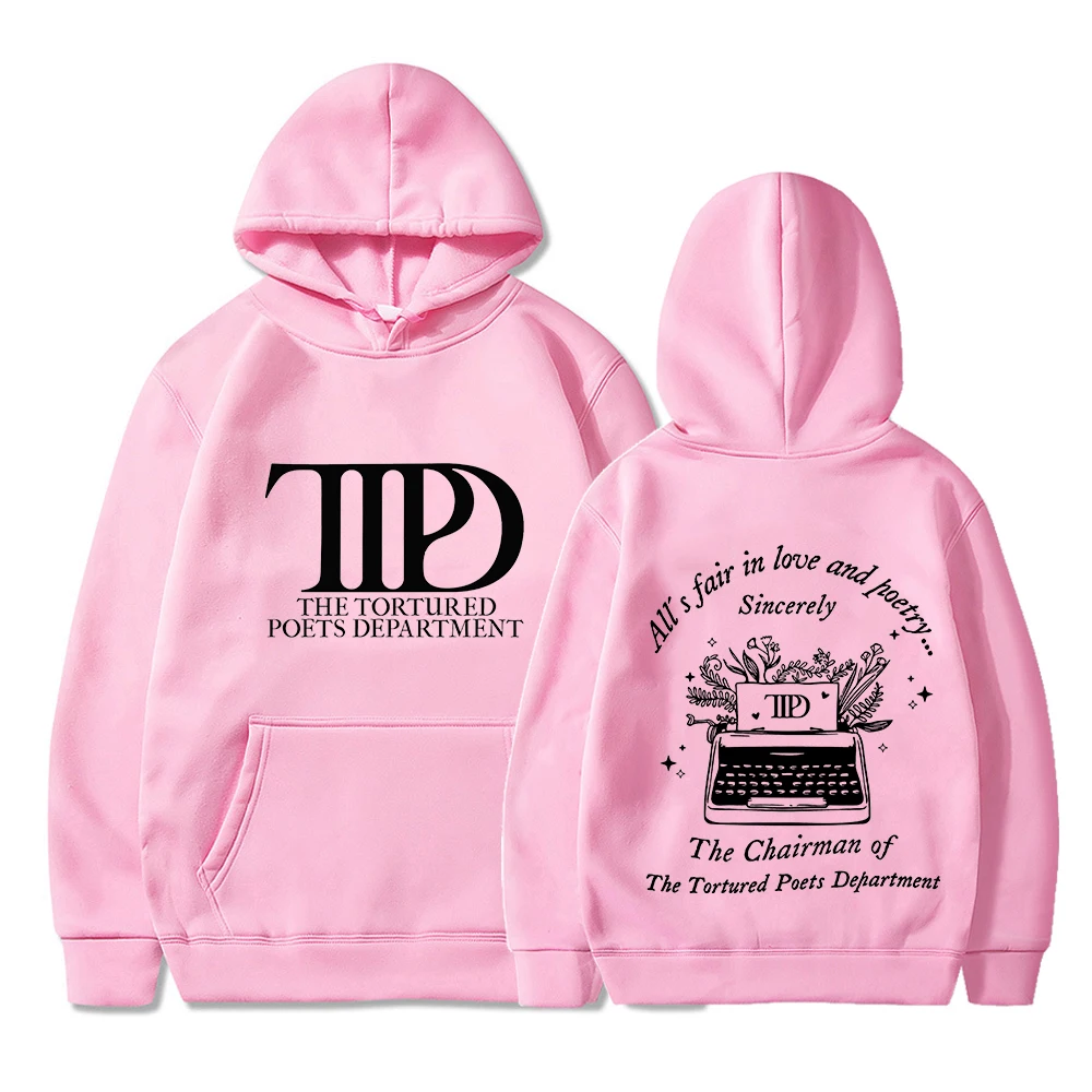 The Tortured Poets Department Crewneck Sweatshirt Unisex Womens Clothing Casual Pullover Streetwear Female Clothes harajuku Tops