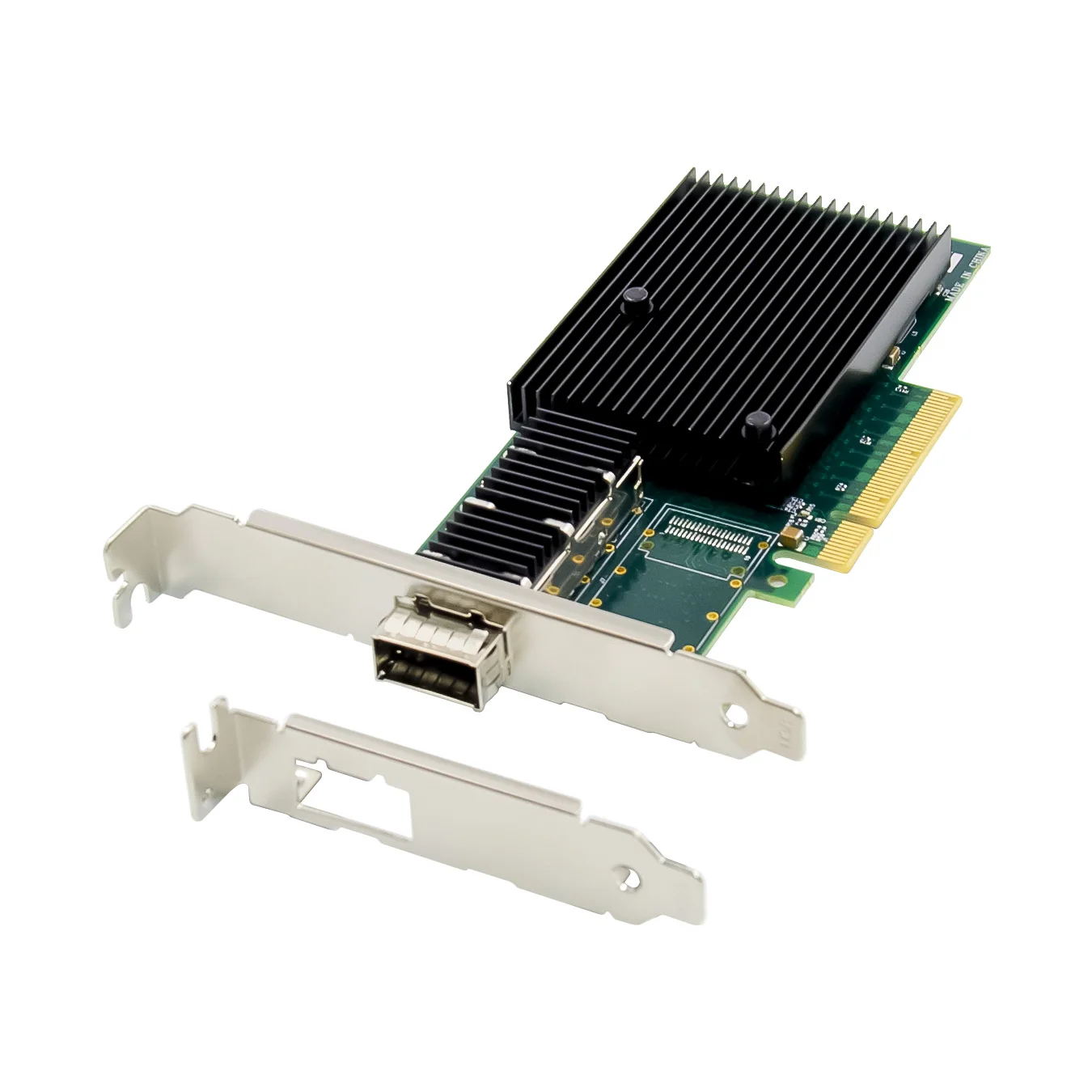 40G PCI-E QSFP 파이버 네트워크 카드, Intel NIC와 호환되는 서버/데스크탑 PC용 10G 이더넷 어댑터, 듀얼/싱글 모드 LC