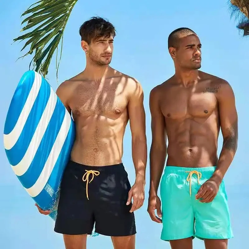Shorts For Men 2023 Summer Men's Swimwear Shorts printing Beachwear Sexy Swim Trunks CCM Swimsuit Breathable Beach Wear 6
