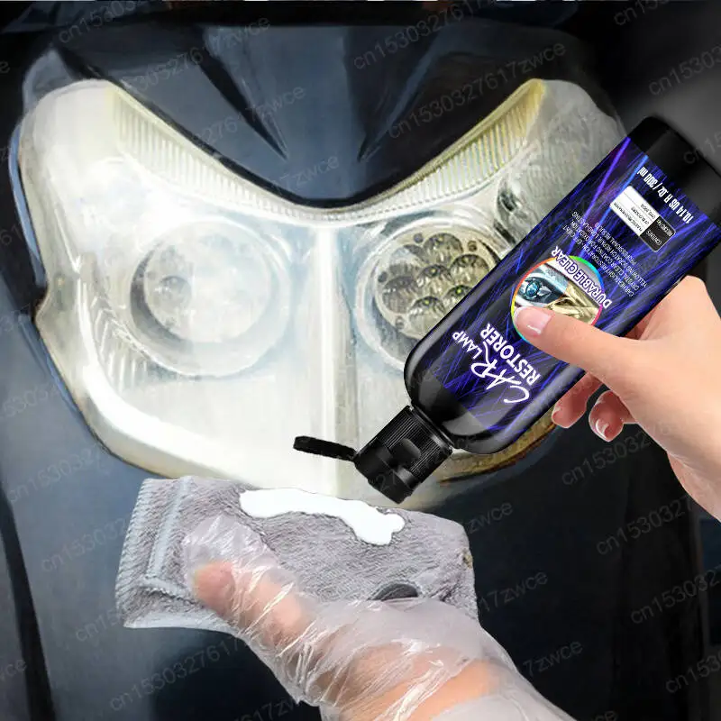 오토바이 자동차 헤드라이트 복원 광택 헤드램프 대시보드 스크래치 제거 수리 세척 산화 헤드라이트 광택제