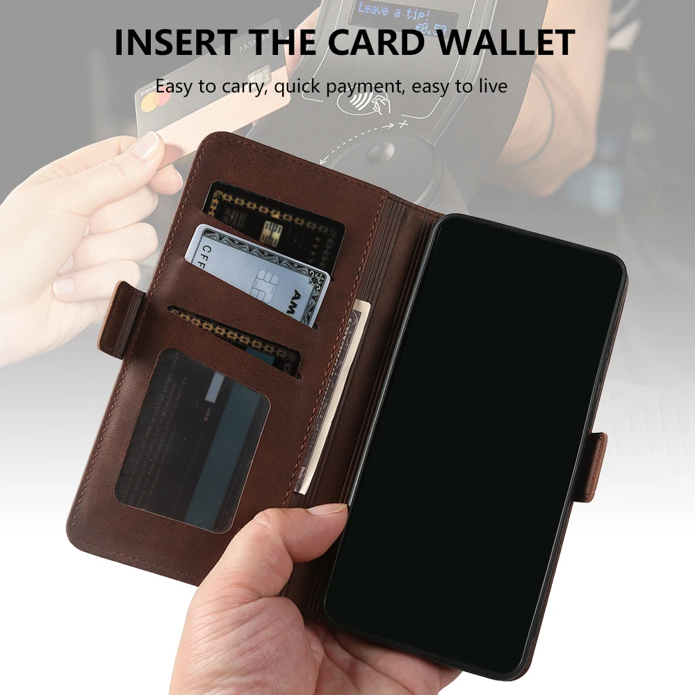 Ultra Luxury Leather Wallet Cover - Premium Style and Protection