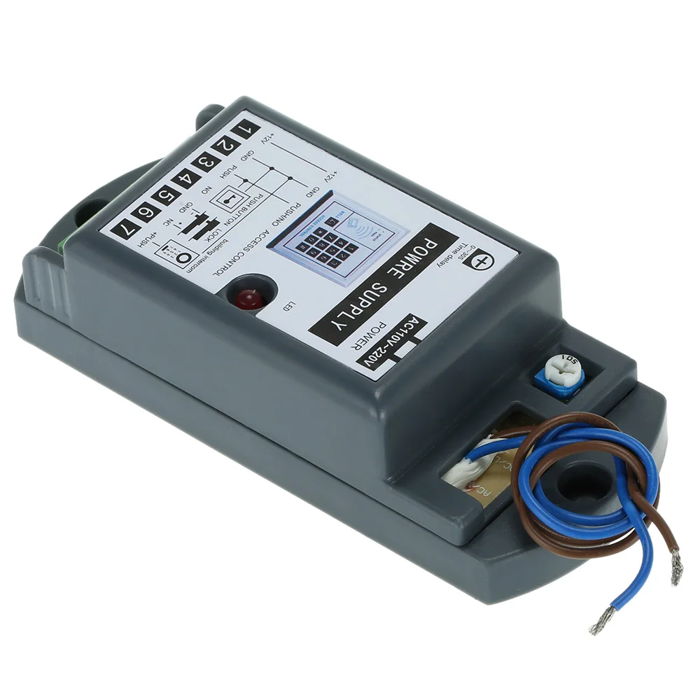 입력 AC110220V 출력 12V 3A 광범위 전압 내화성 소재 출입 통제 전원 공급 장치