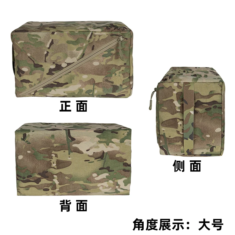3 teile/satz Outdoor Jagd Lagerung Tasche Reise Kleidung Schuhe Tasche Griff Hängen Tasche EDC Taktische Große Kleine Medium Mäppchen set – Detail 9