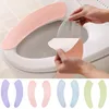 2PCS/Set 5 Colors Soft & Comfortable Washable Bathroom Accessories Warm Toilet Seat Cover Closestool Mat Paste Cushion Universal 1