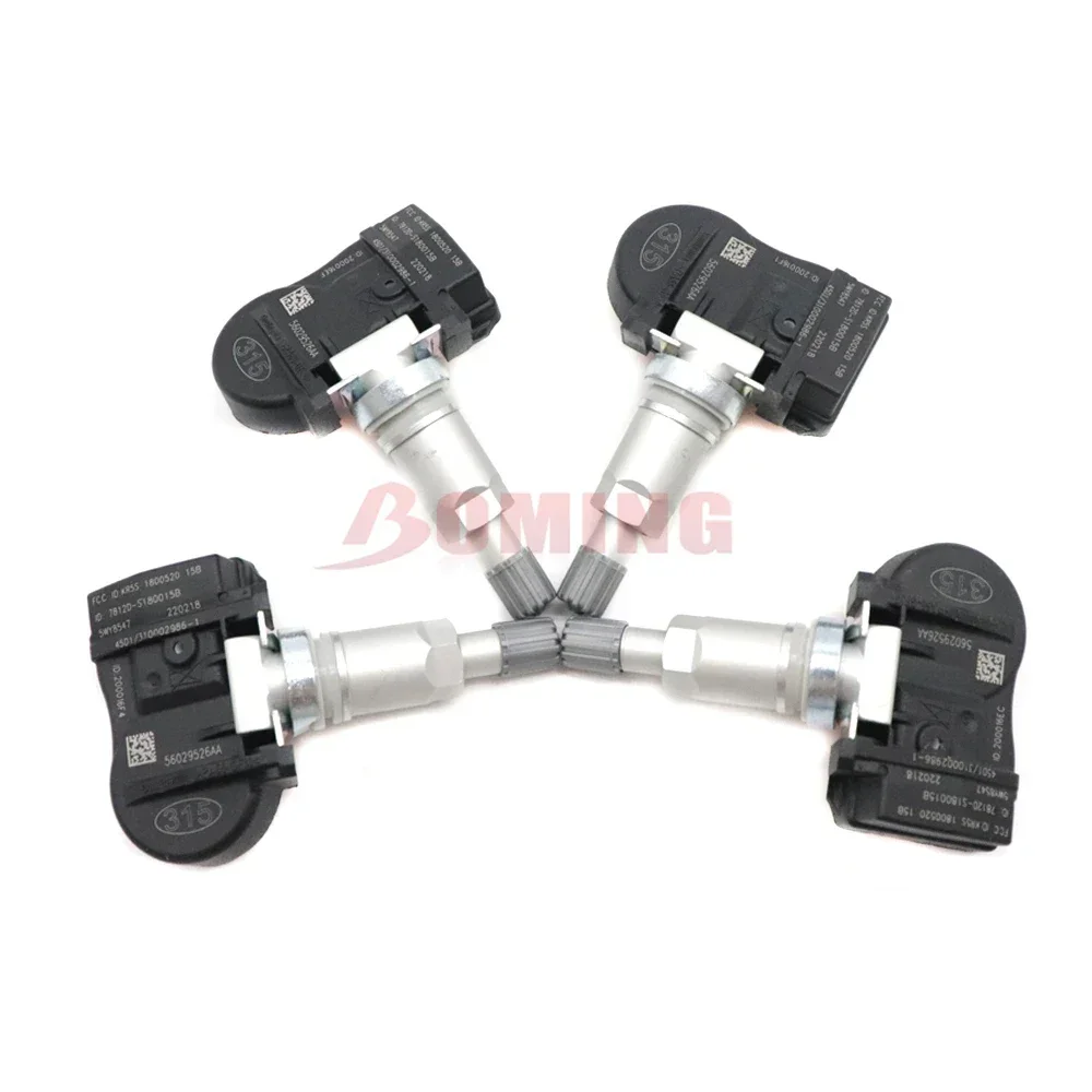 ڵ TPMS Ÿ̾ з ,  ׷ üŰ 56029526AA, ũ̽ 300 긵   , 315MHz, 1 , 4 