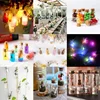 Lovely Small Bottle Tiny Clear Empty Wishing Glass Message Vial With Cork Stopper mini Containers 6