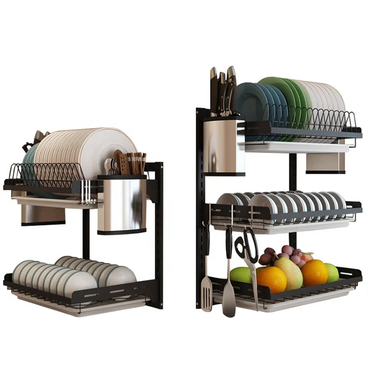

Professional Manufacturer Wall Mounted Storage Holders Kitchen Dish Drying Rack