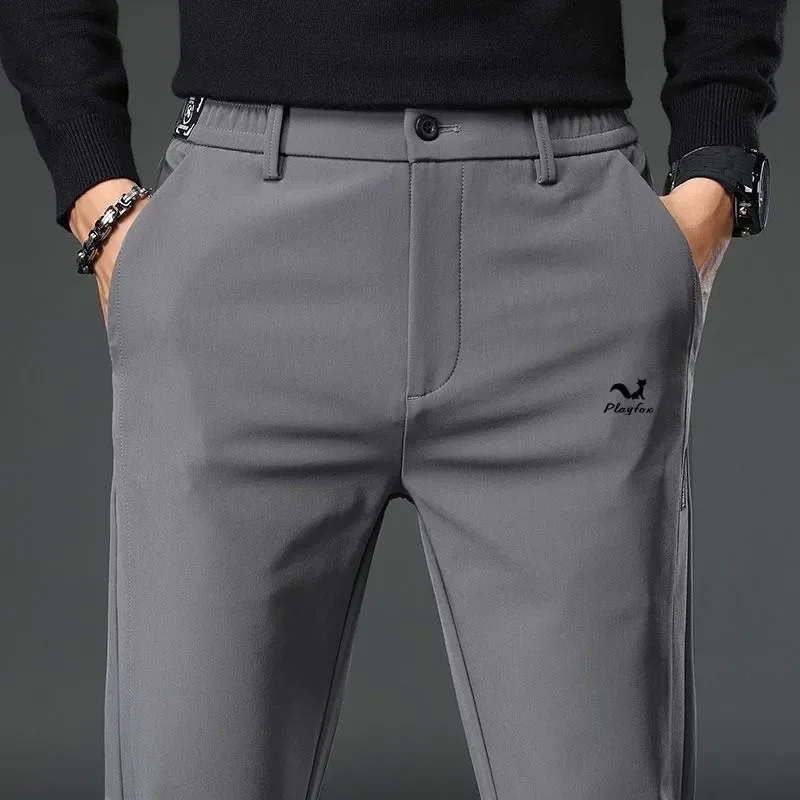 

High-quality Korea Golf Pants Men's Autumn Winter Polyamide Fabric Elasticity Golf Sweatpants Casual Golf Clothing Man Trousers