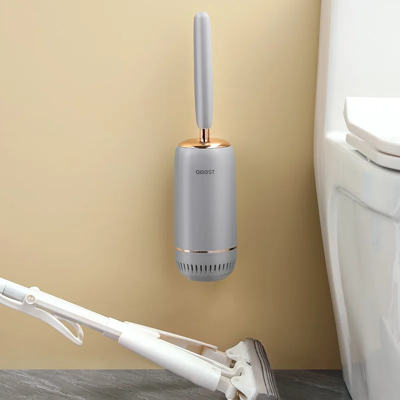 Toilet Brush Wall Mounted Long Handle, bathroom accessories,toilet brush set
