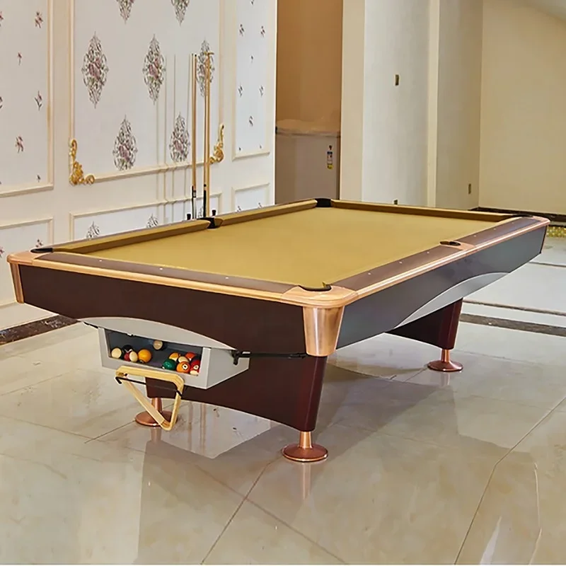 Hot Selling 9FT 8FT Slate American Pool Billiard Table for Club Use