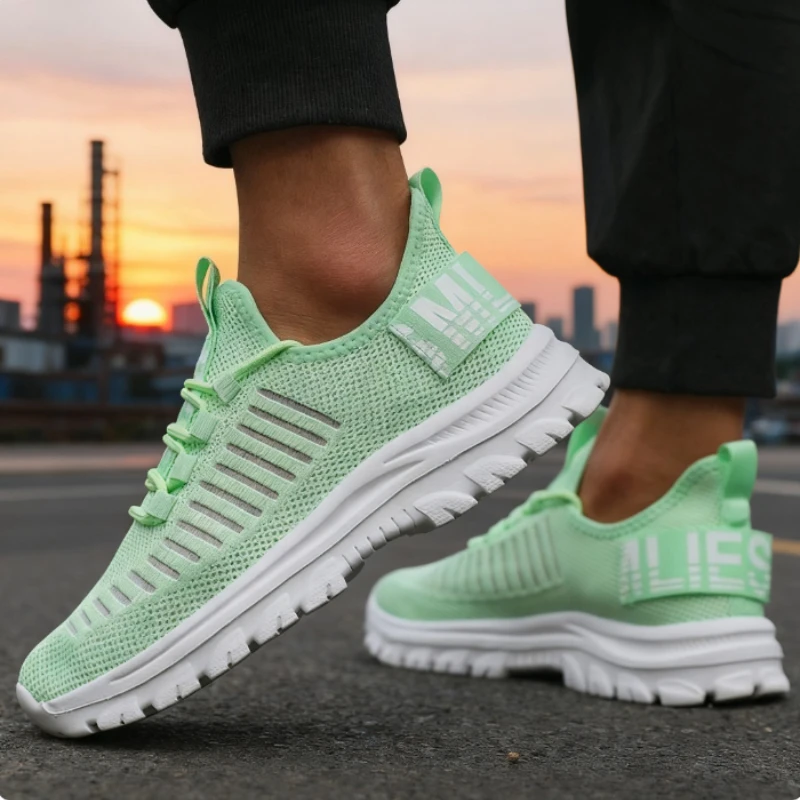 Men Shoes Luxury Brand Casuall Sneakers Shoe Mesh Breathable Casual Shoes Comfortable Fashion Versatile Outdoor Exercise Shoes