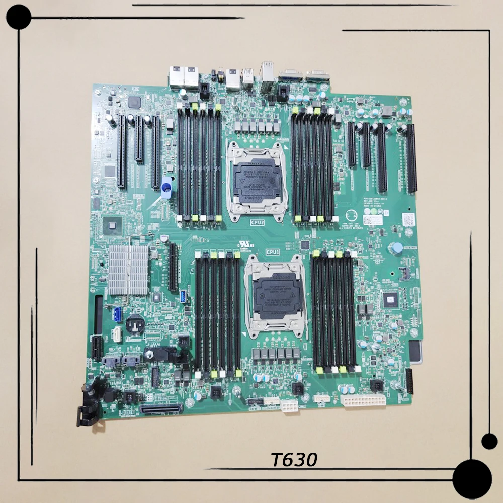 델 T630 서버 마더보드용 W9WXC NT78X, C612 13G 2011 완벽 테스트