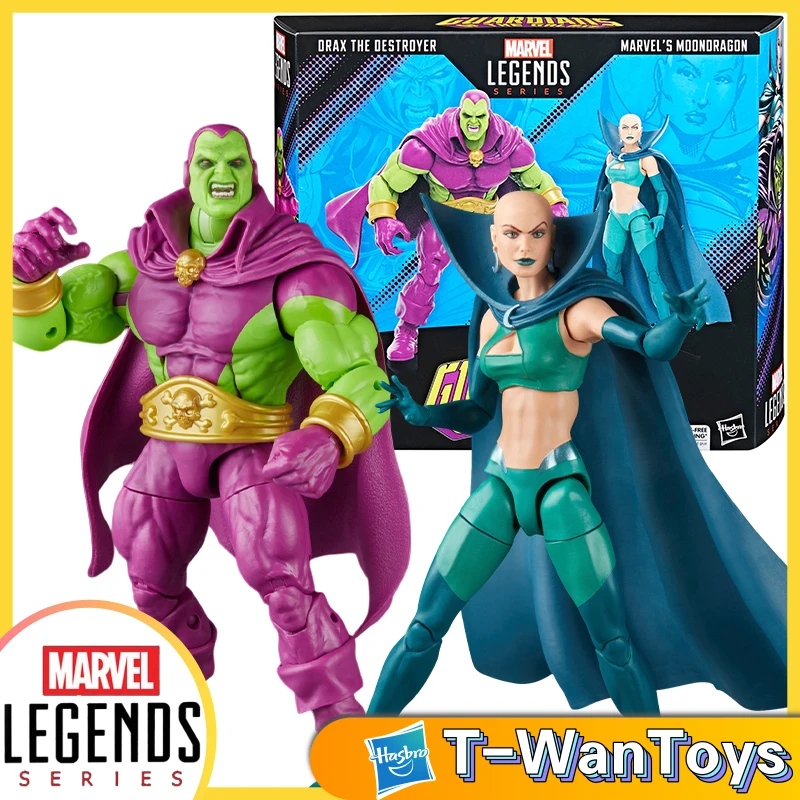 

Hasbro Marvel Legends Series Comics Drax The Destroyer and Marvel's Moondragon 6-Inch (15Cm) Collectible Figures