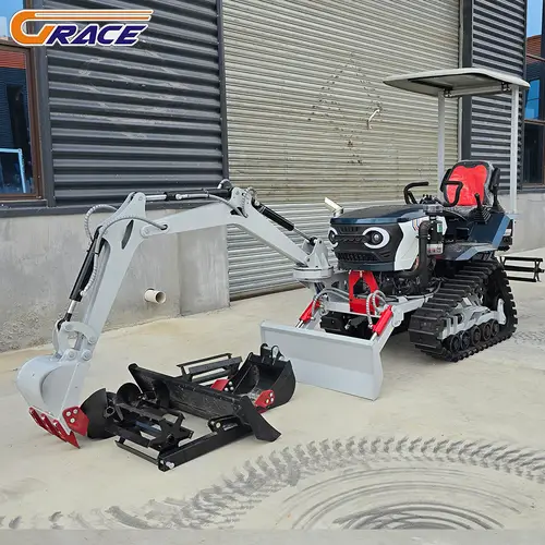 New Hot Sale 80HP Crawler Tractor For Sale Farm Machine With Hydraulic Crushing Hammer Quick Hitch - Image 6