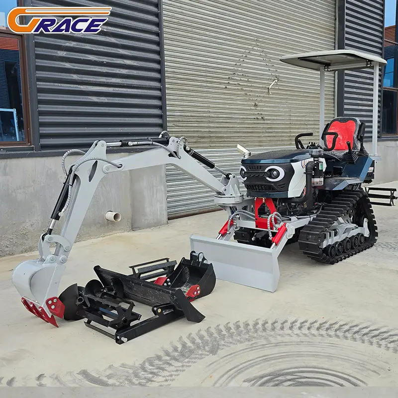 New Hot Sale 80HP Crawler Tractor For Sale Farm Machine With Hydraulic Crushing Hammer Quick Hitch - Image 6
